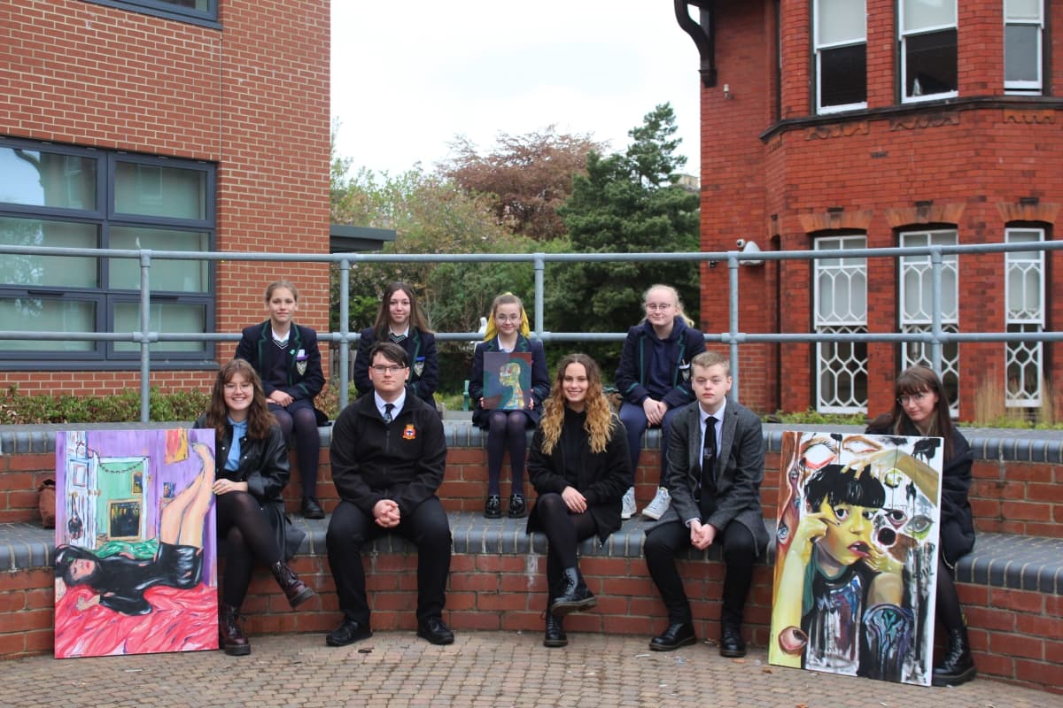 Outstanding Sunderland Students Showcase Their Talent In Local Art Exhibition