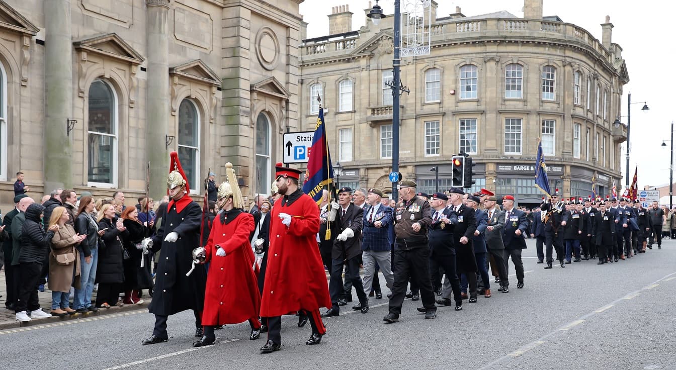 Sunderland’s Annual Remembrance Parade Brings City Together to Honour Service Personnel and Veterans