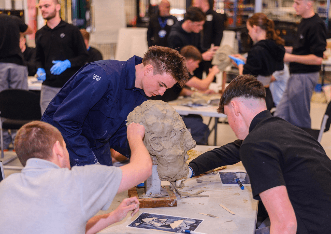 Nissan Apprentices Sculpt a Vision for Sunderland’s Seafront Future