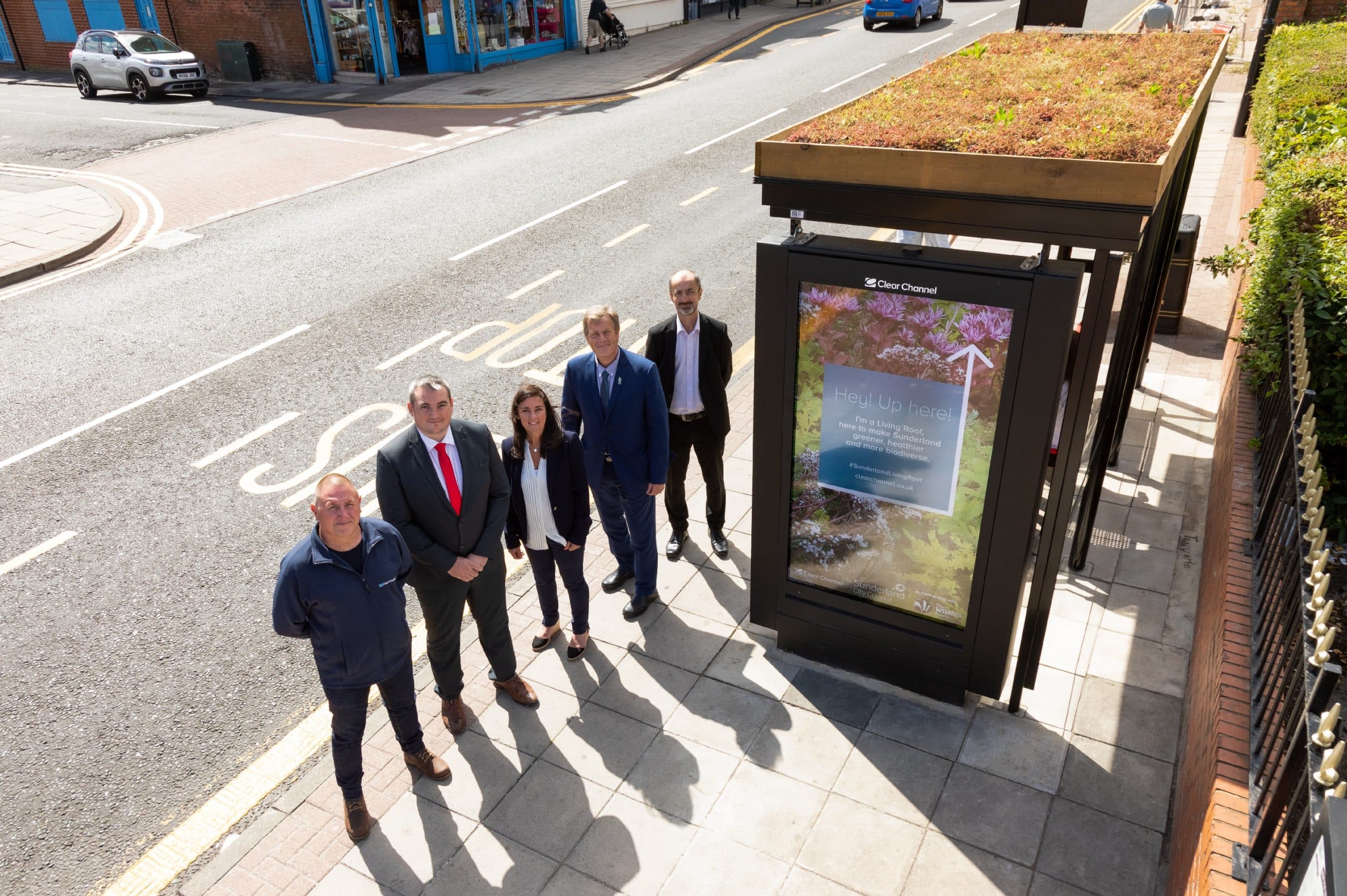 First of Many ‘Bee Bus Stops’ Being Built