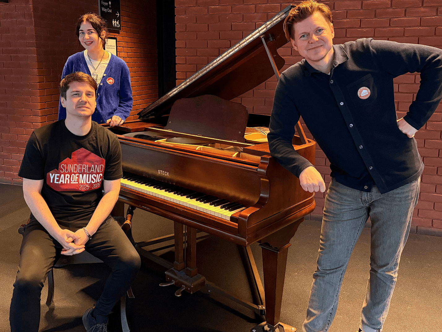 Sunderland Strikes a Chord with Guinness World Record Piano Relay
