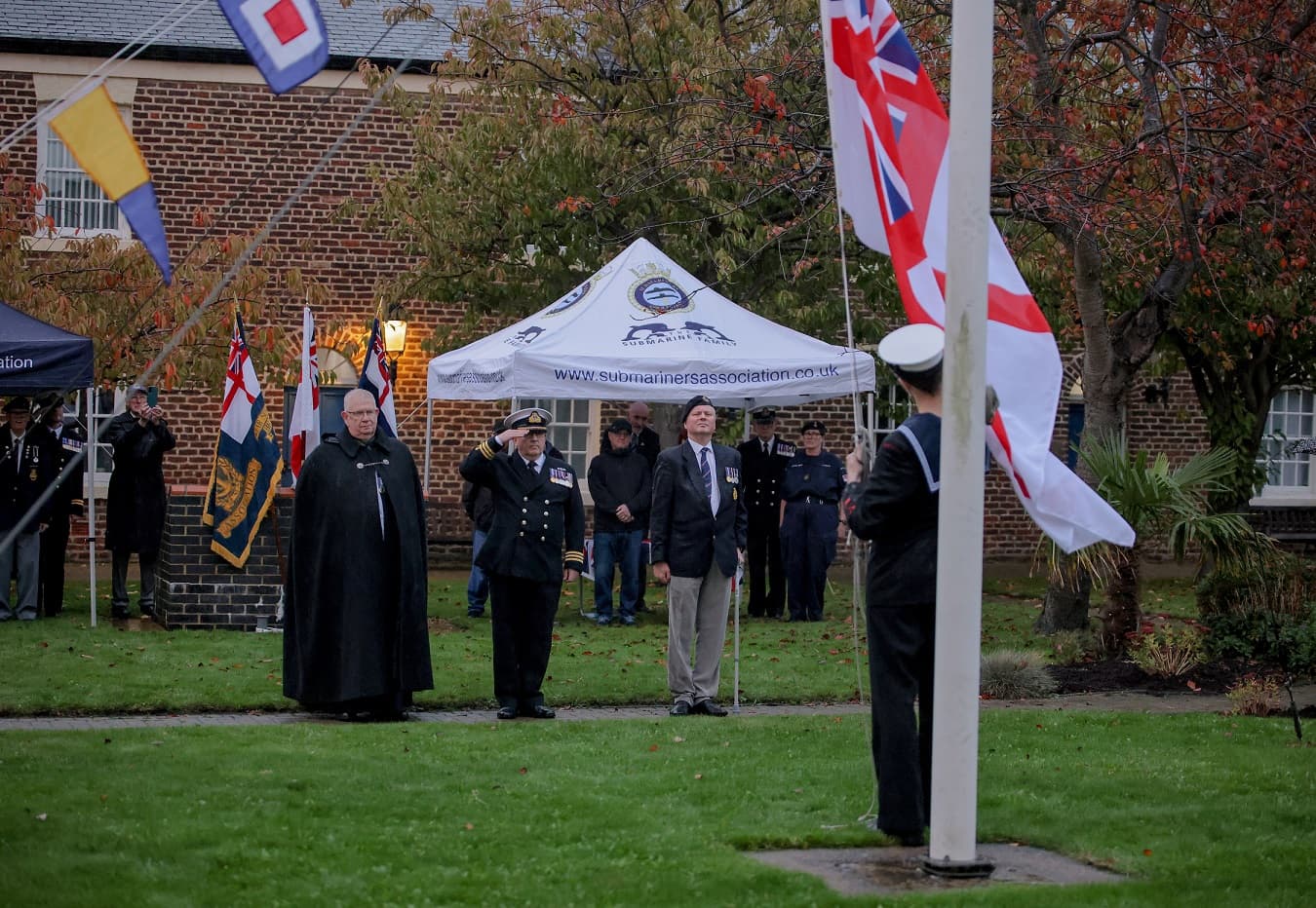 Royal Naval Association Marks Battle of Trafalgar at Sunderland’s Trafalgar Square