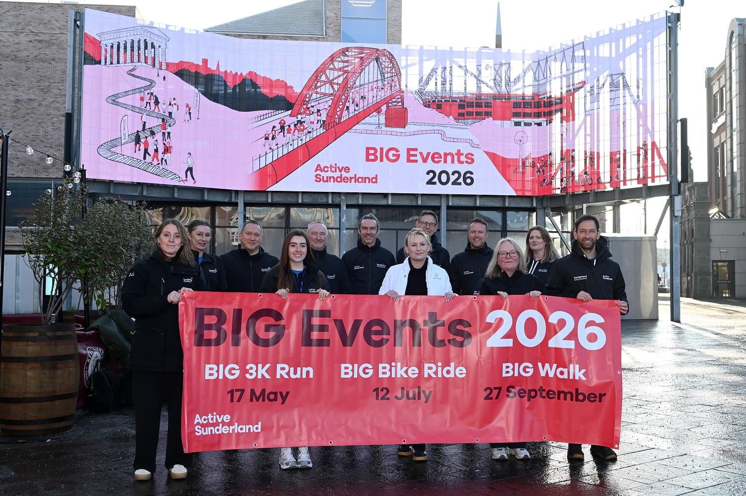 Get Moving in 2026: BIG 3K Run, Walk and Bike Ride Events Back in Sunderland