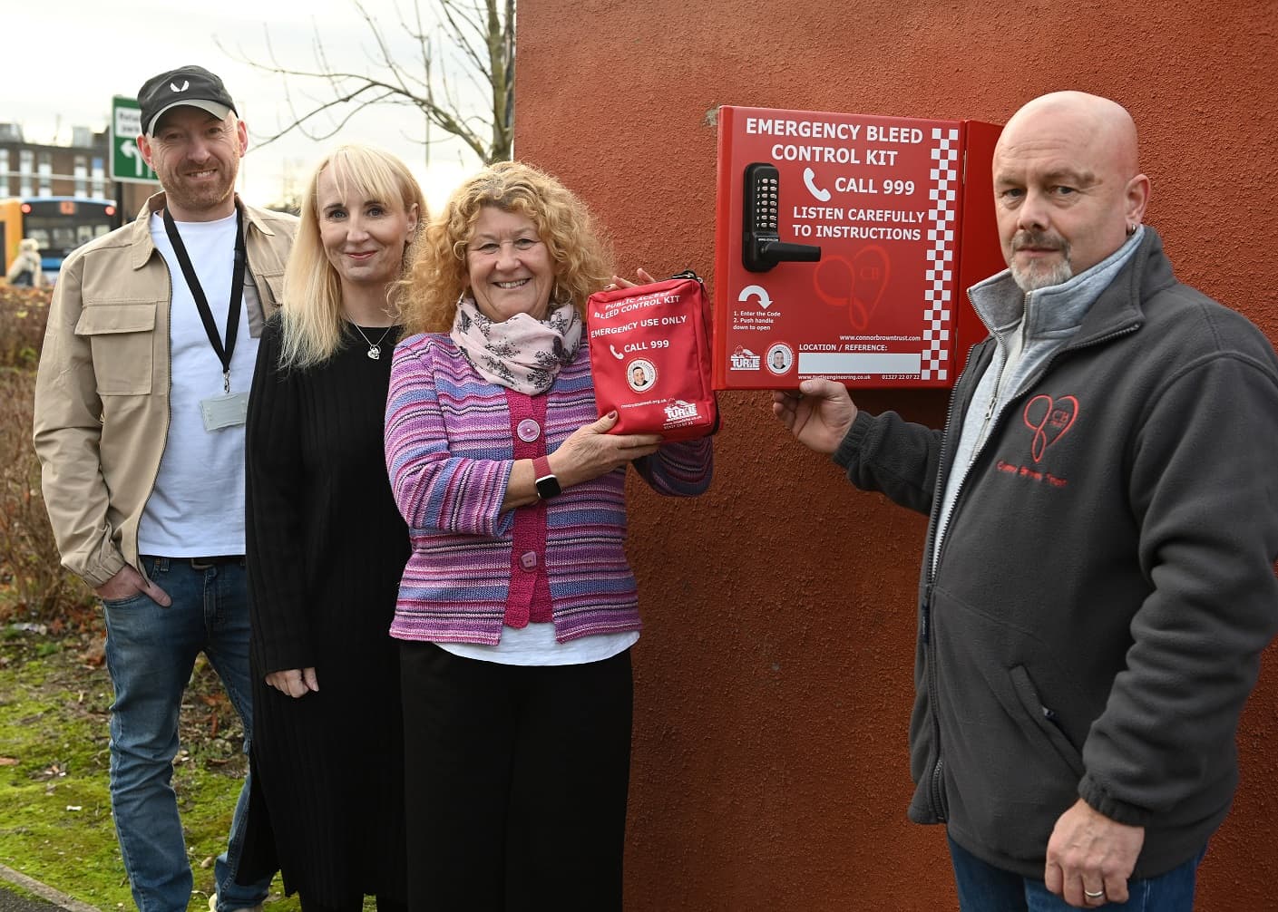 Life-Saving Bleed Kits Installed in Sunderland Following Knife Angel Visit