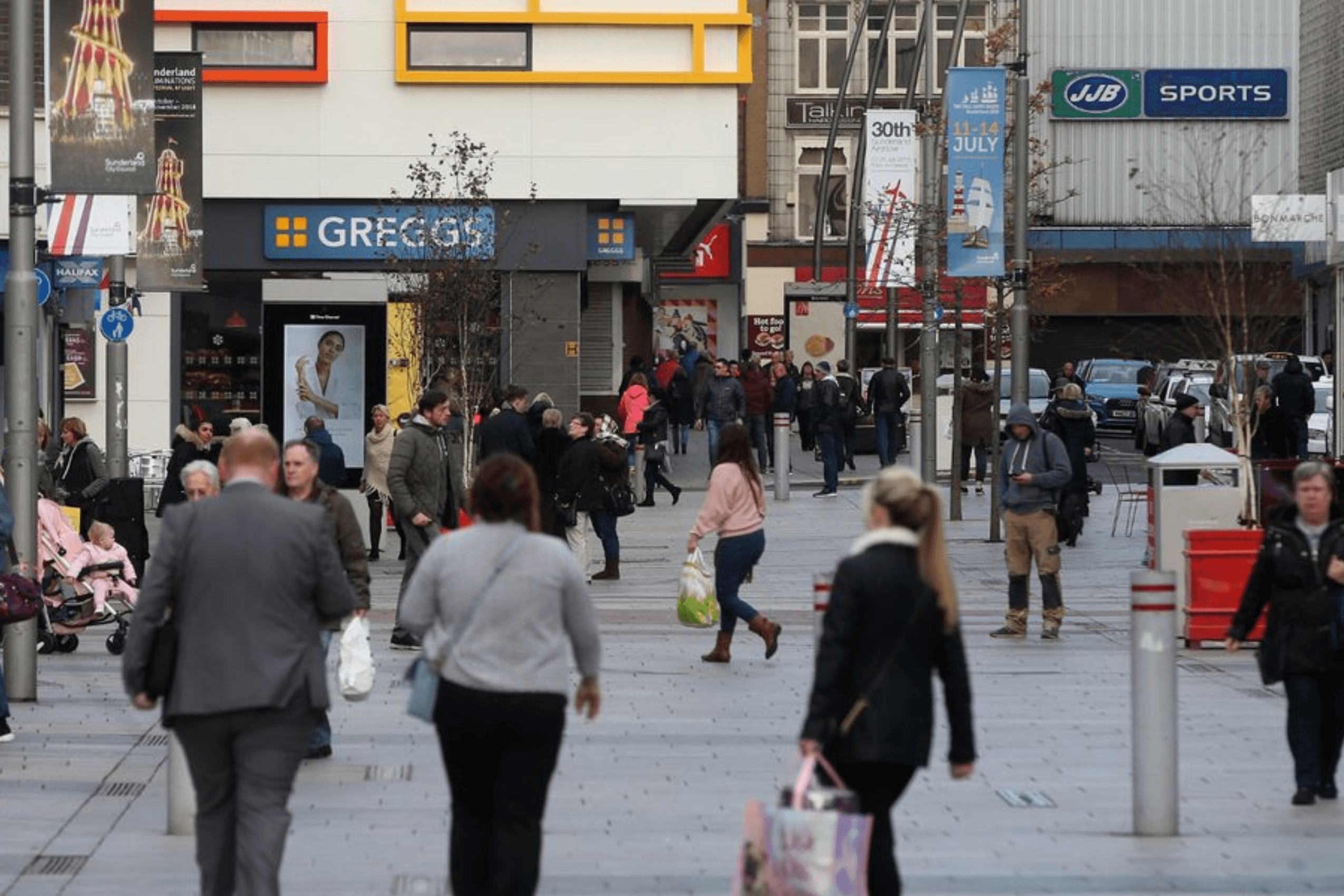 Sunderland Shoppers Confident in City-Centre Safety