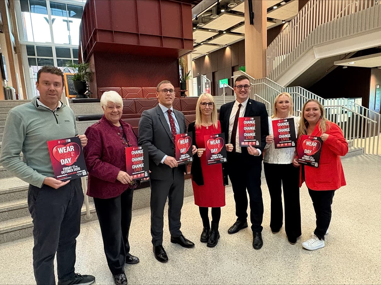Sunderland Landmarks Light Up Red in Support of Anti-Racism Campaign