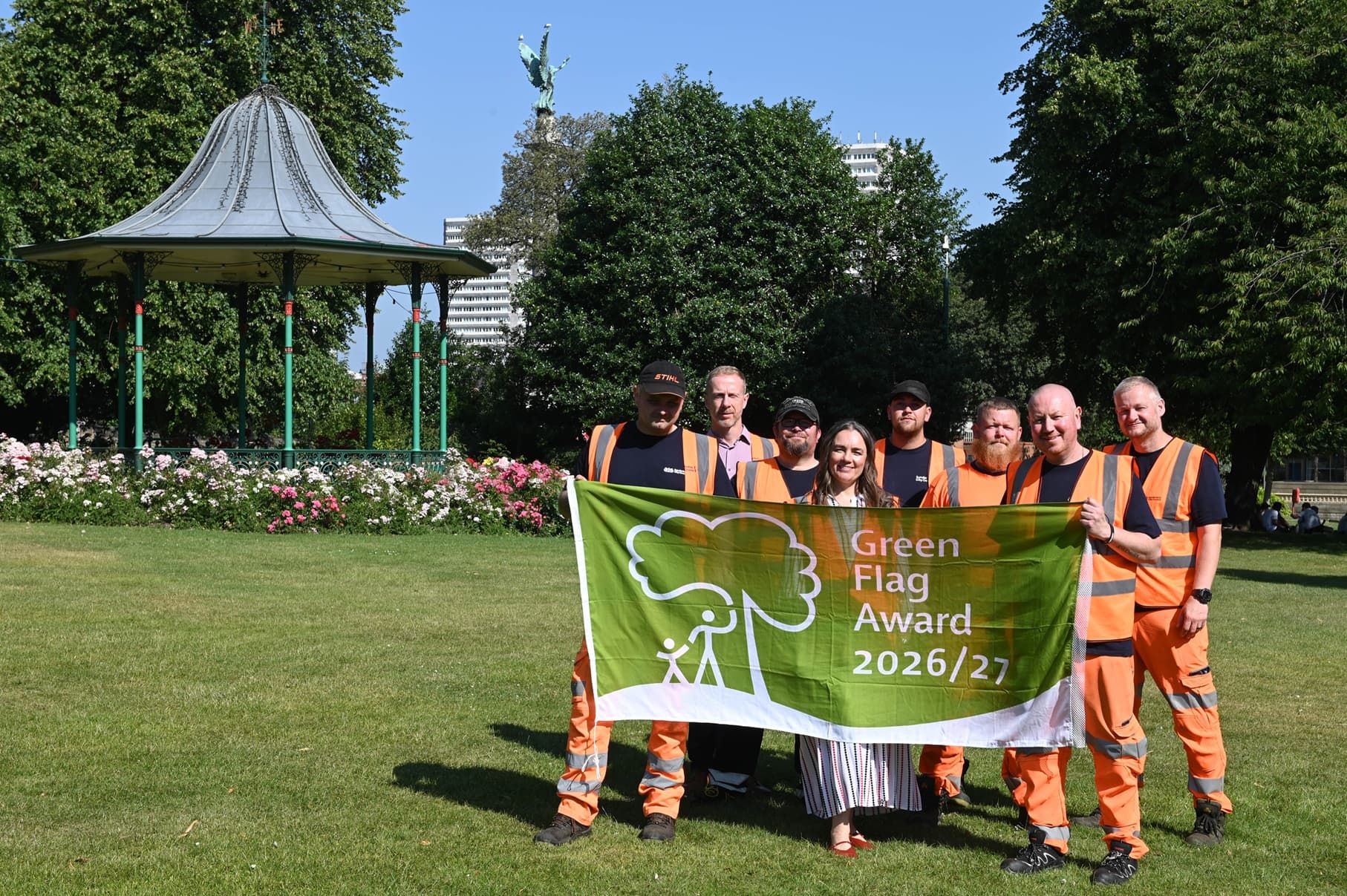Five Sunderland Parks Celebrate Green Flag Award Success
