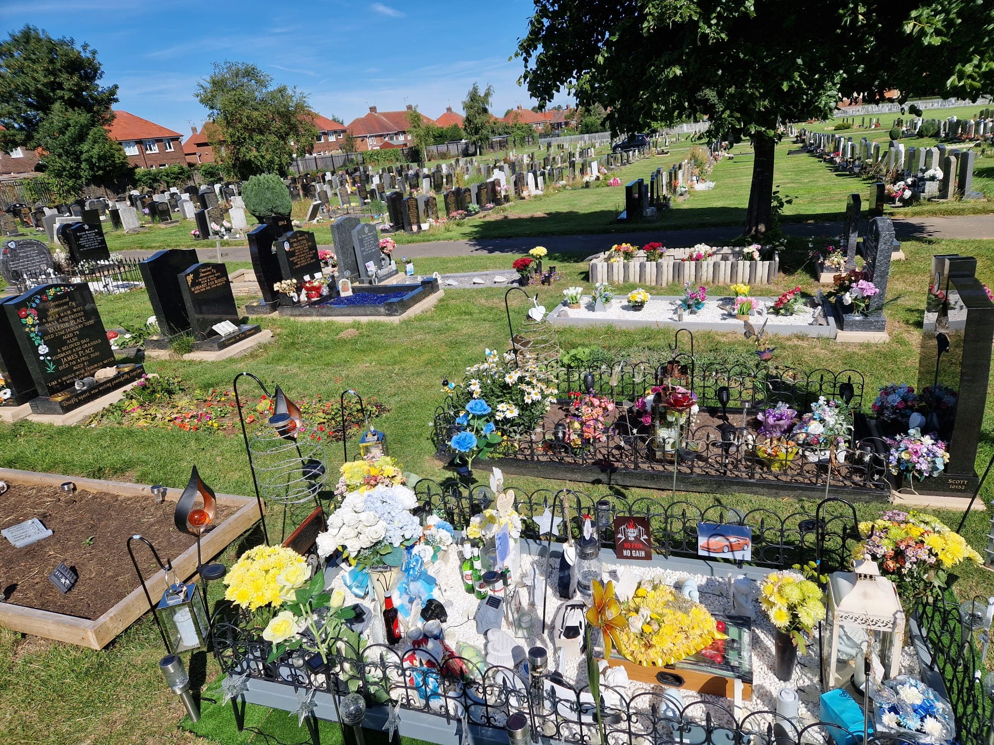 Cemetery Maintenance Reminder