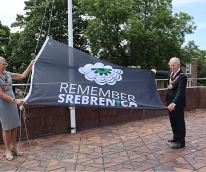 Council Joins Global Communities To Commemorate The Bosnian Genocide in Srebrenica