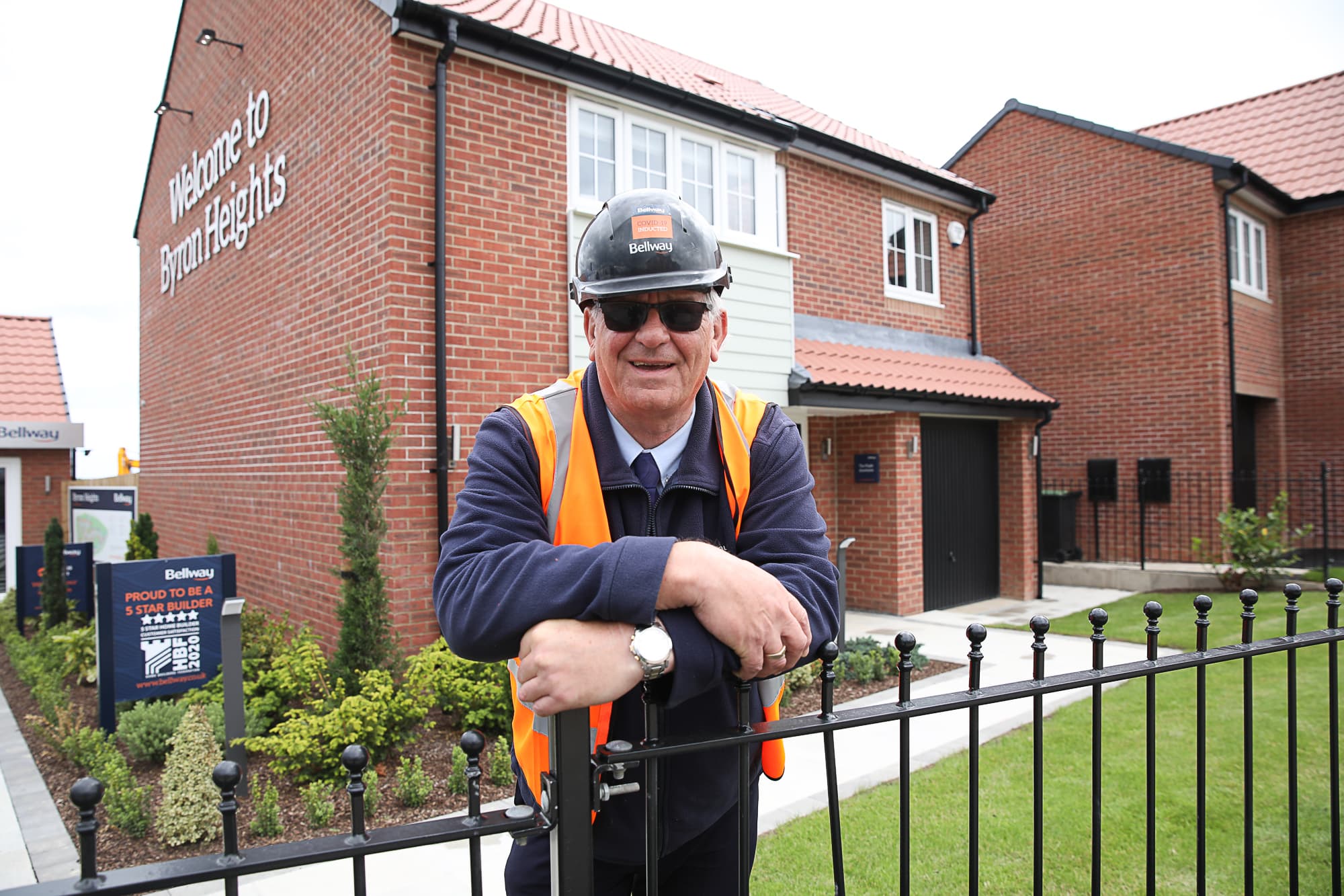 Geoff Ward, Site Manager at Bellway’s Byron Heights, Wins Award