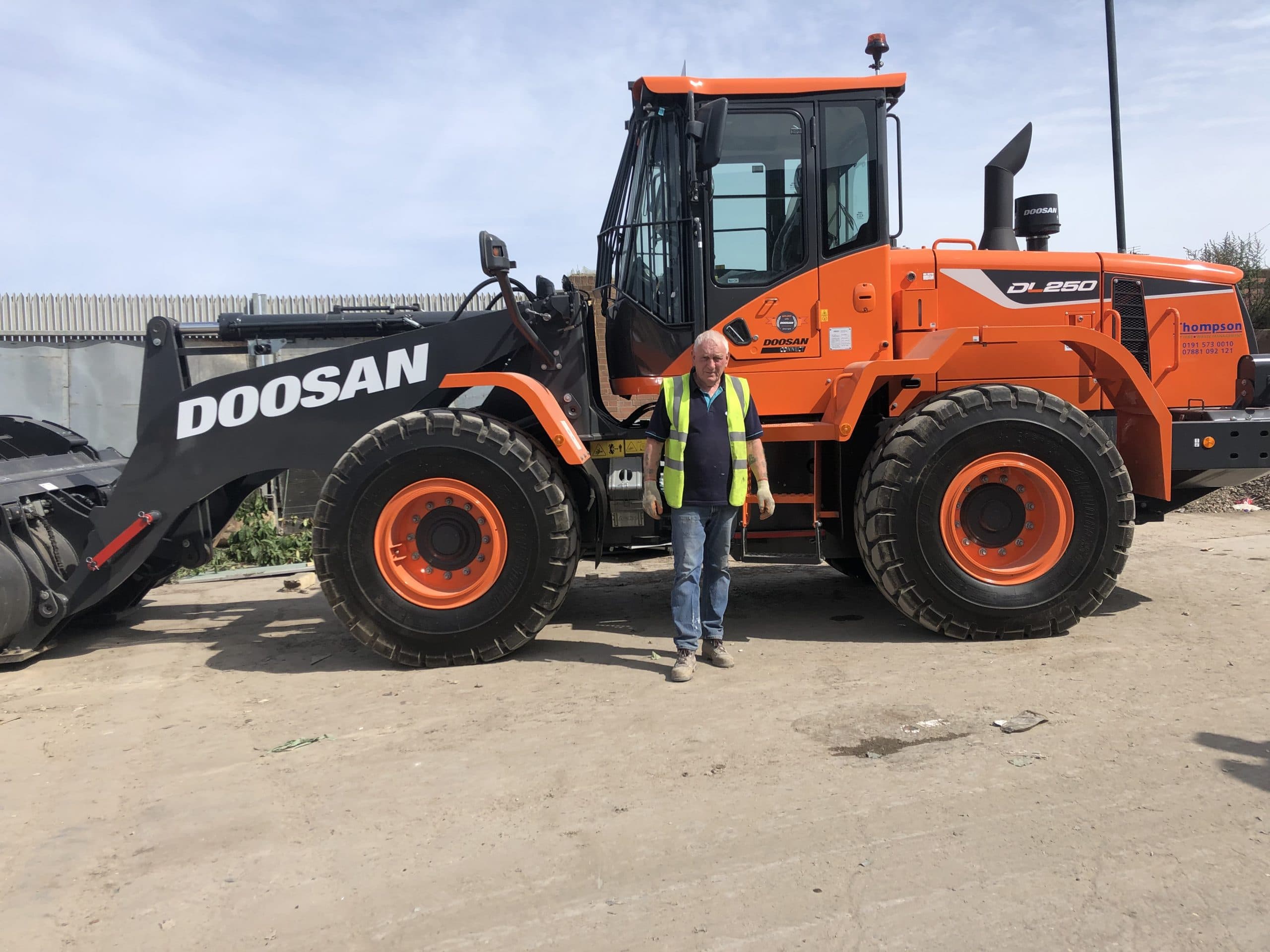 Thompson Waste Centre Names New Excavator After Veteran Team Member