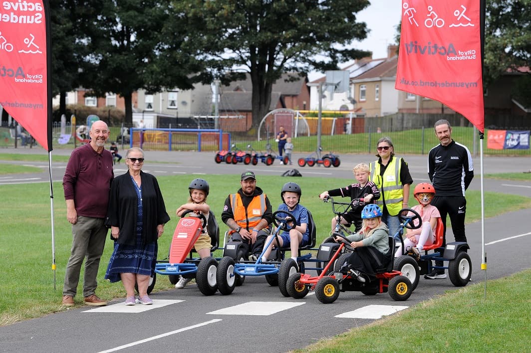 New Traffic-Free Cycling Track Opens in Houghton’s Rectory Park: A Safe Space for All Riders