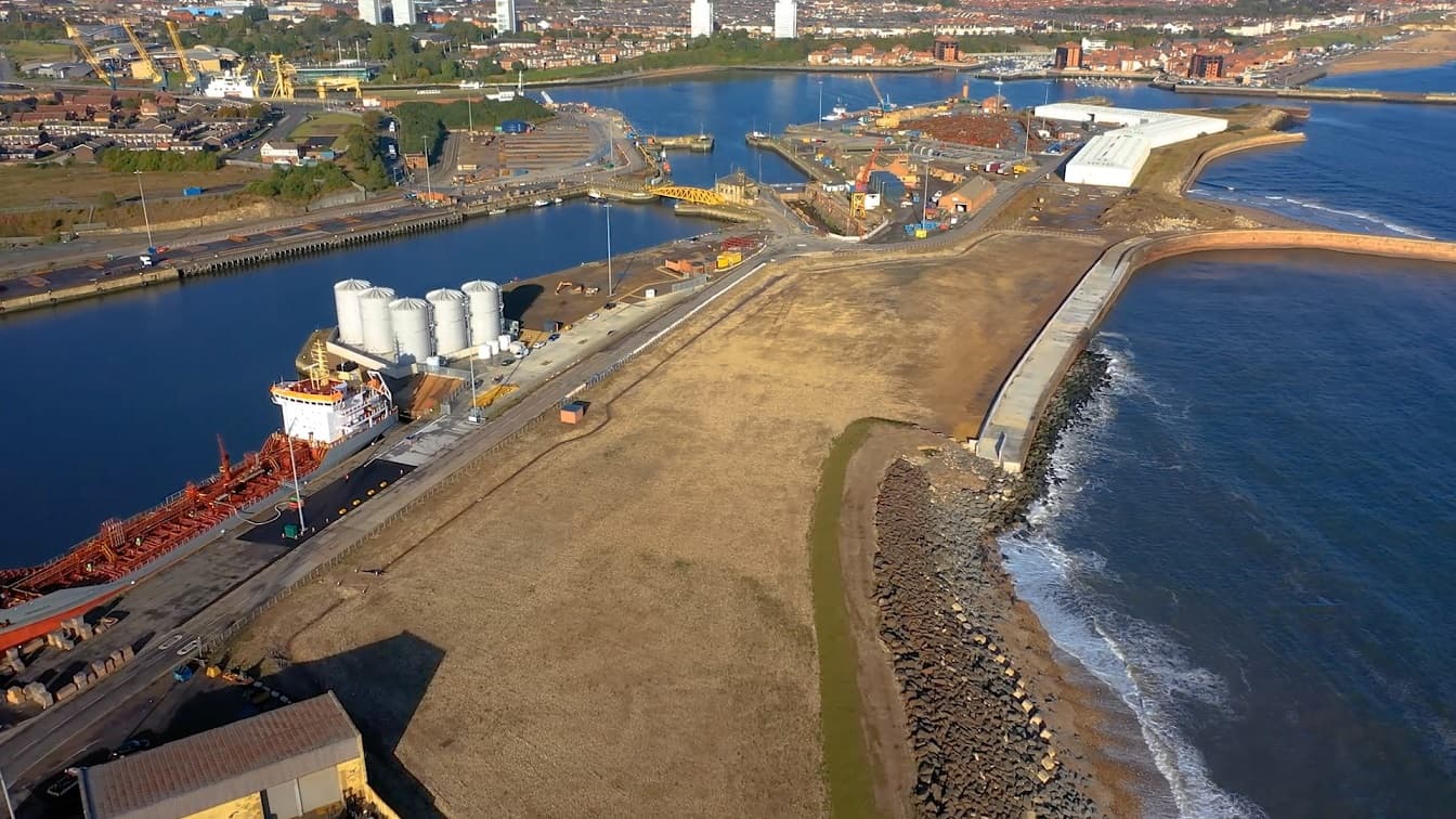 New Recycling Plant Back on Track at Port of Sunderland, Set to Create 100+ Jobs