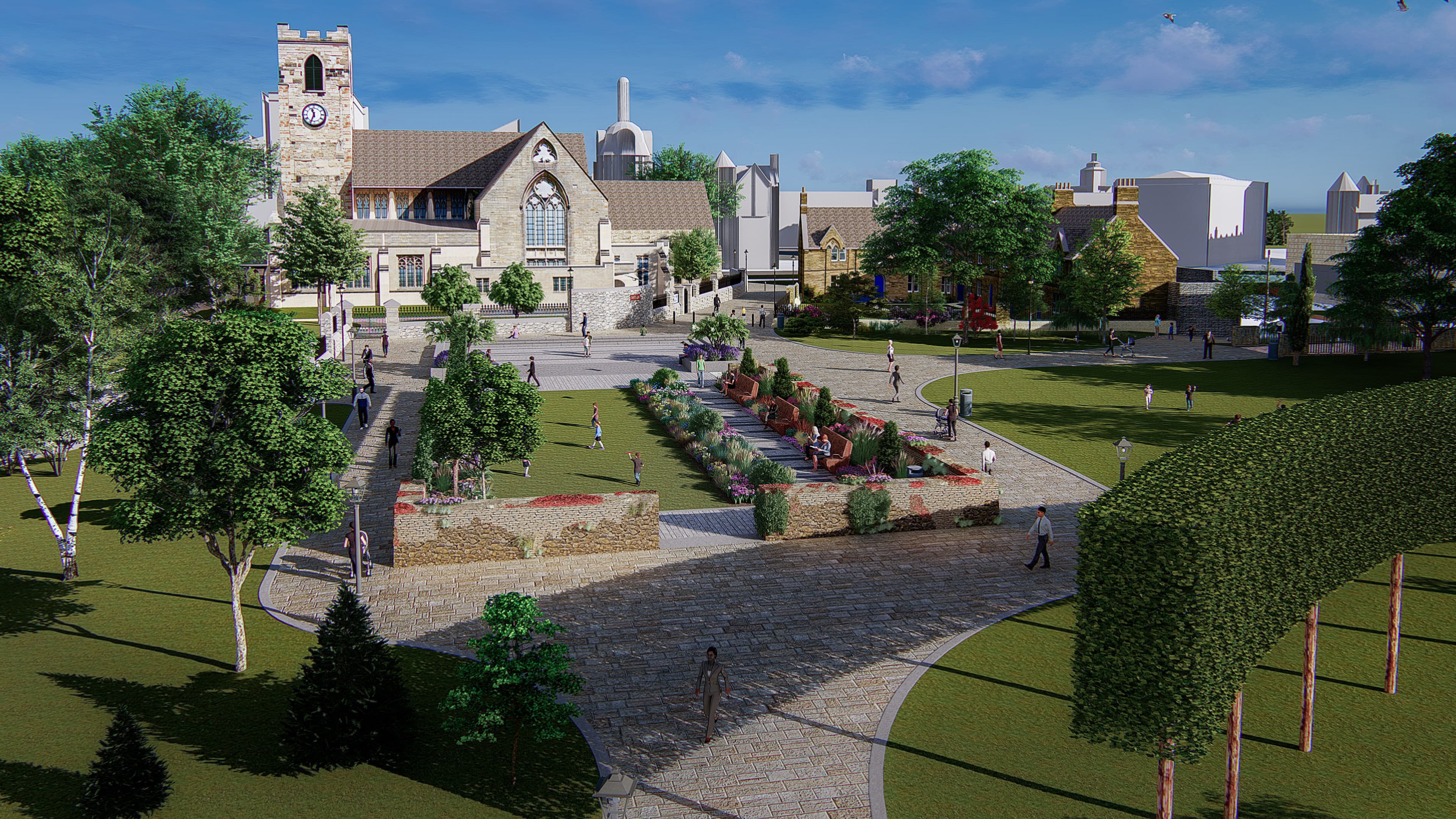 Sunderland Minster Churchyard & Town Park Get Lottery-Funded Facelift