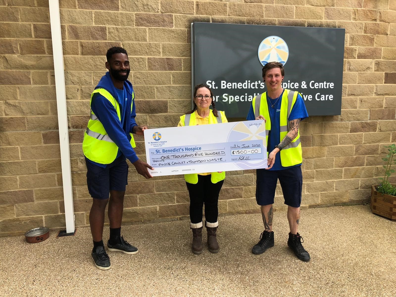Thompson Waste Centre Donates A Pound for a Tonne