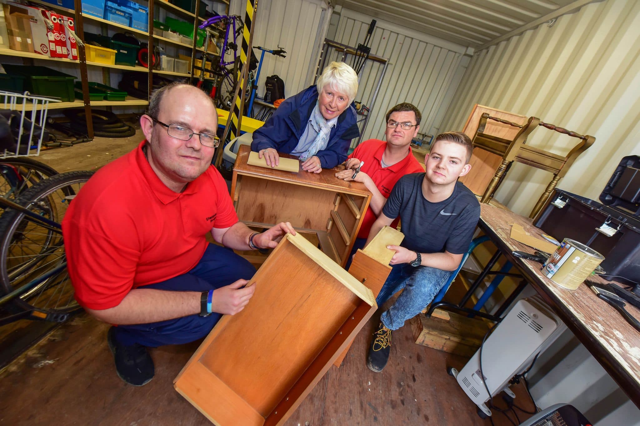 Sunderland ‘Upcyclers’ Help Vulnerable Youngster Furnish New Home