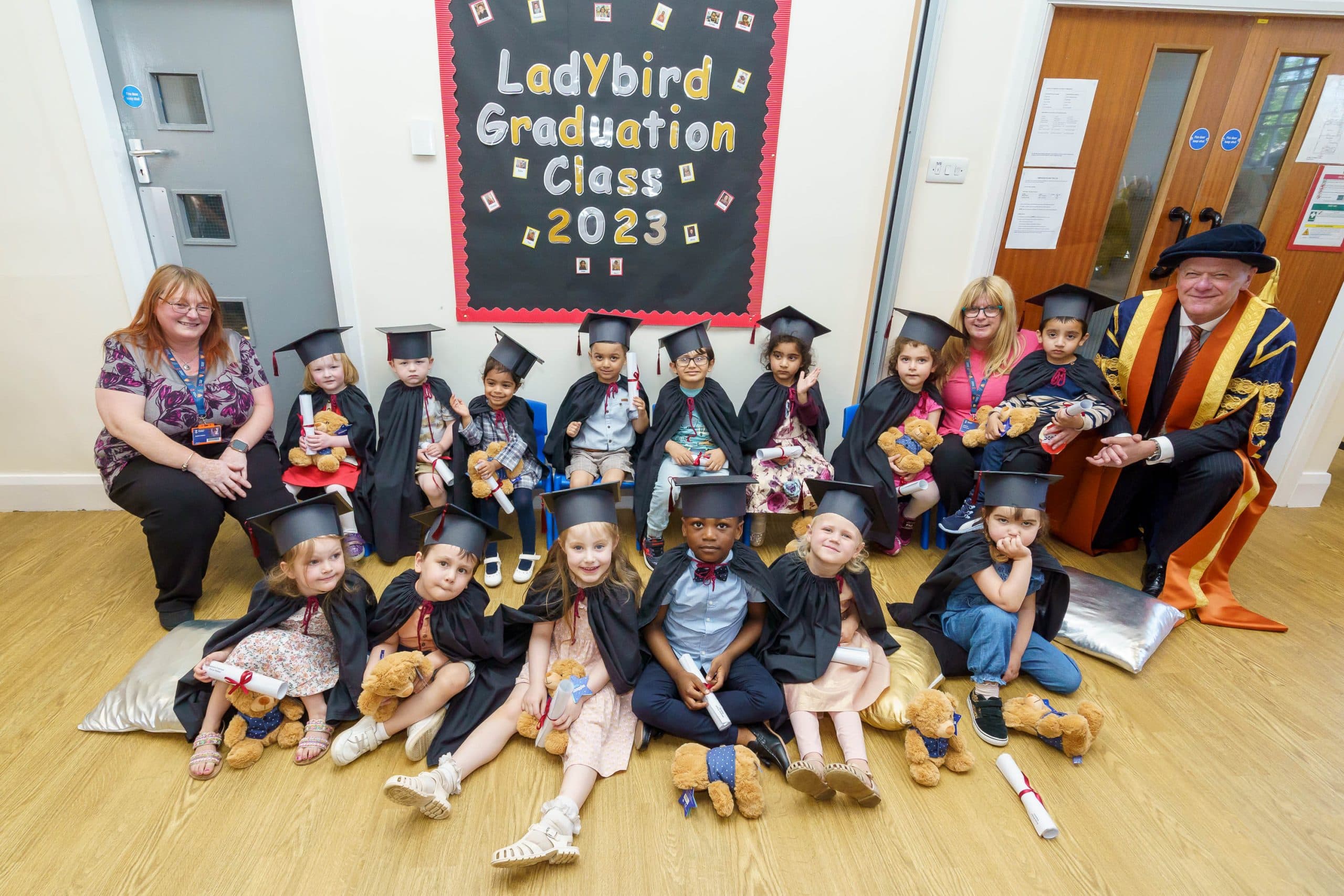 From Gowns to Teddy Bears: Three-Year-Olds Shine at St Mary’s Childcare Centre Graduation