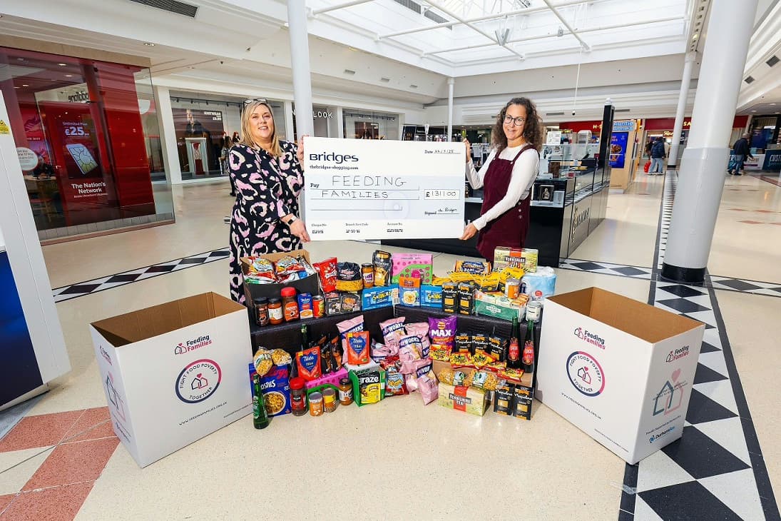 Sunderland Shoppers Help Feed Local Families Through the Bridges Initiative