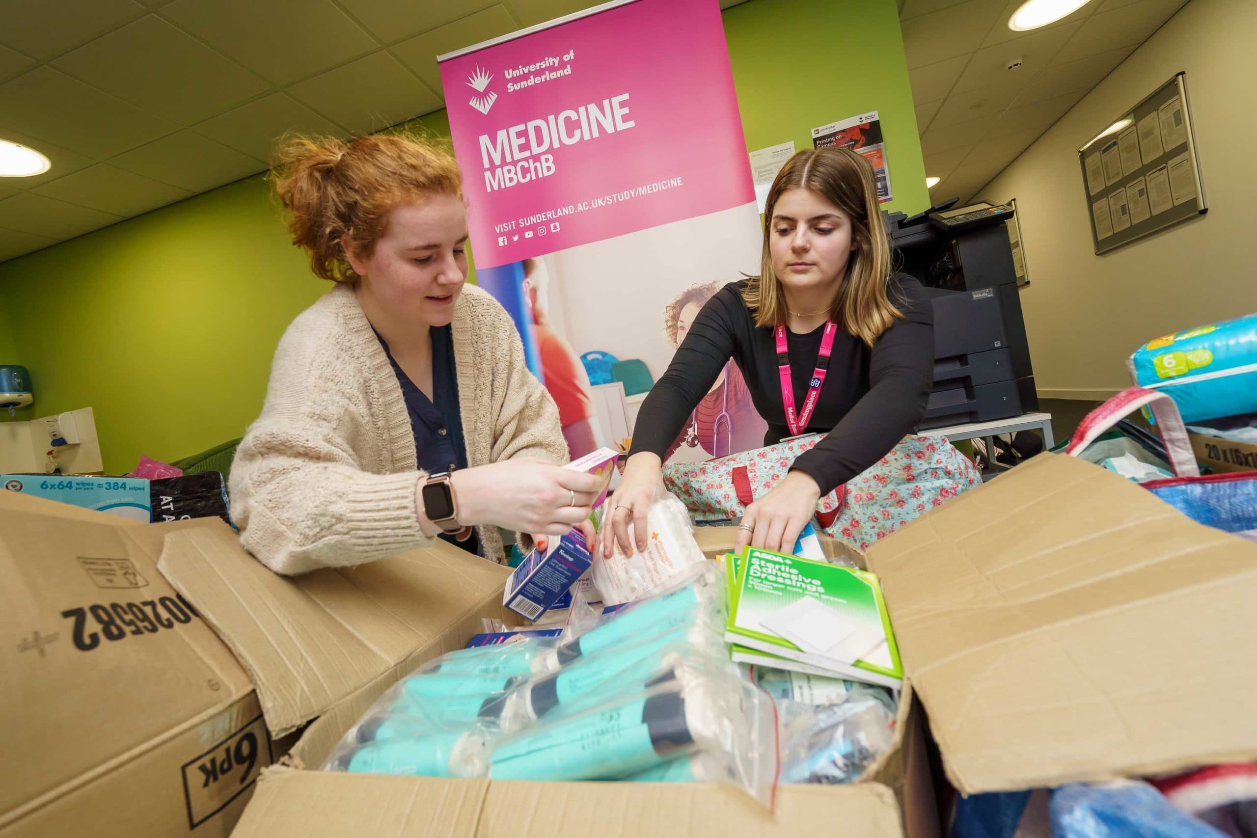 Sunderland’s School of Medicine Supports Refugees Fleeing Ukraine