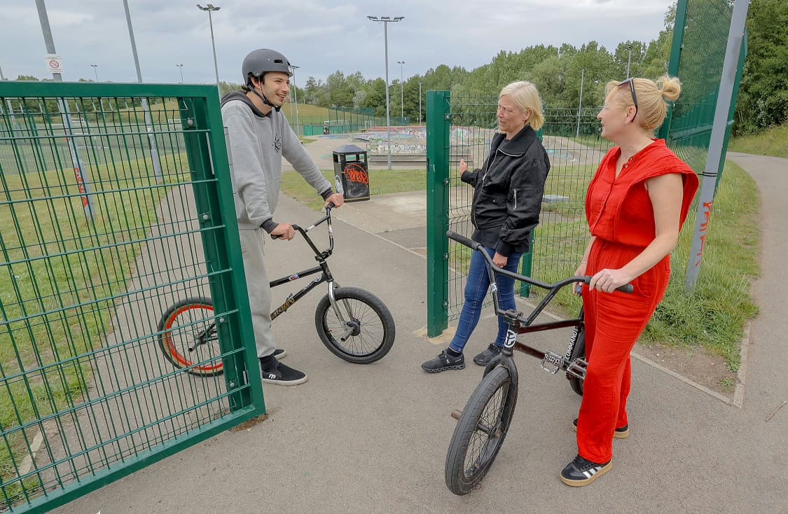 New Fence Restores Safety and Fun at Silksworth Wheeled Sports Park
