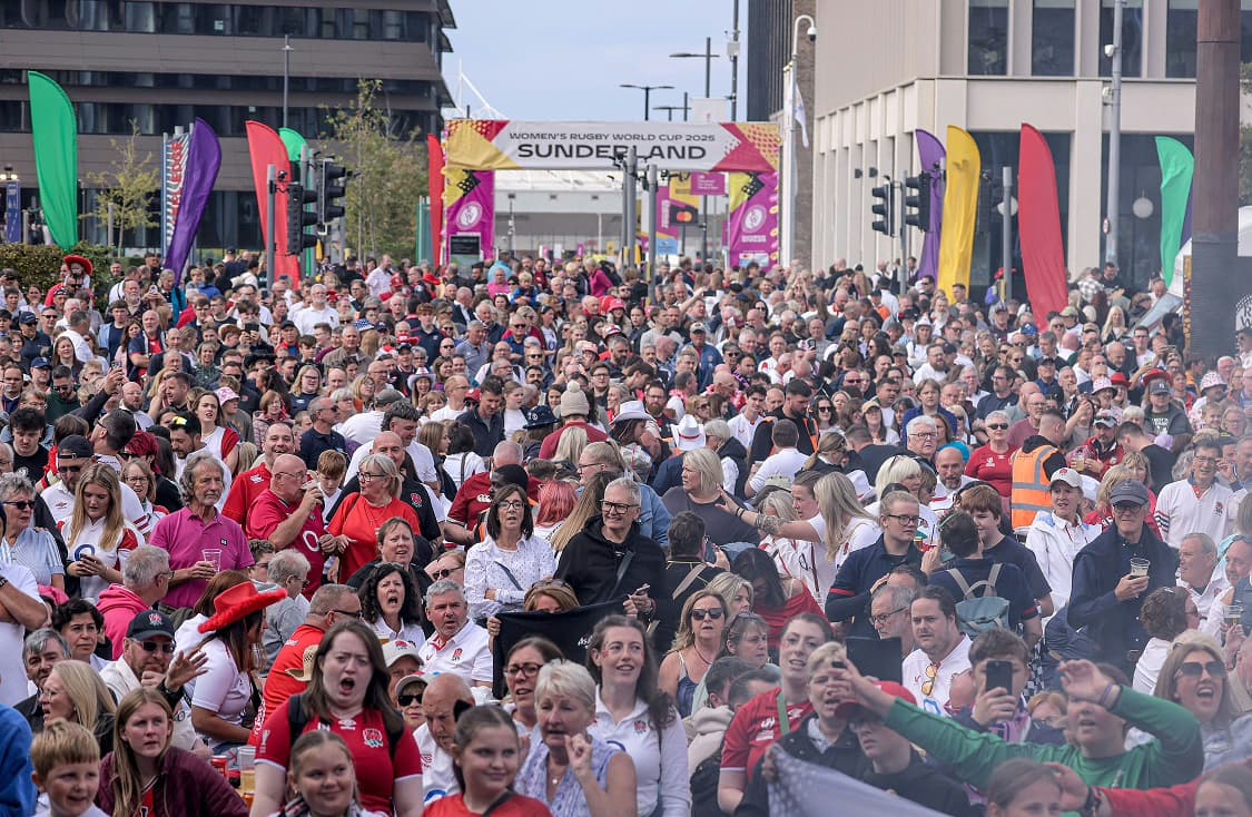 Sunderland Hosts Historic Women’s Rugby World Cup Opener with £20m Boost
