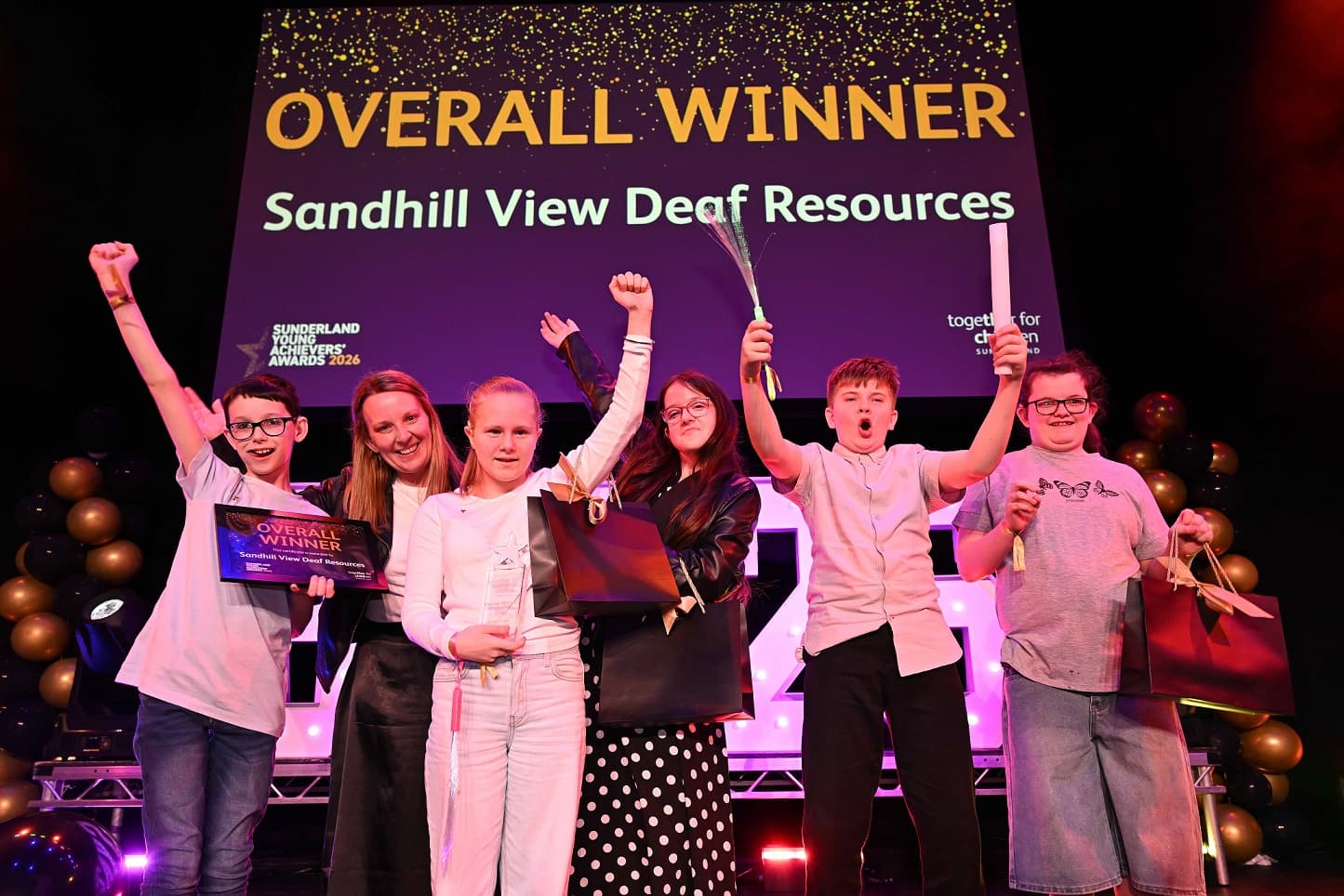 Inspirational Young People Celebrated at Sunderland Young Achievers’ Awards