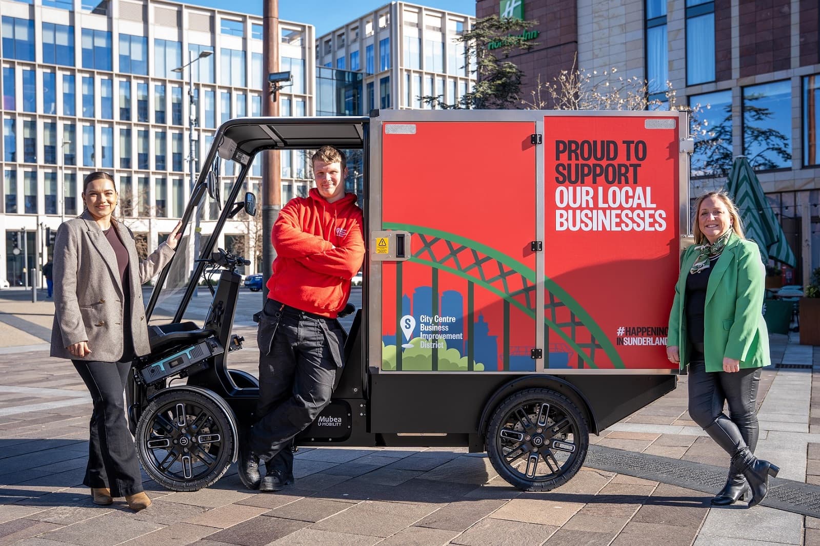 Sunderland Launches First E-Cargo Bike to Boost Sustainable City Services