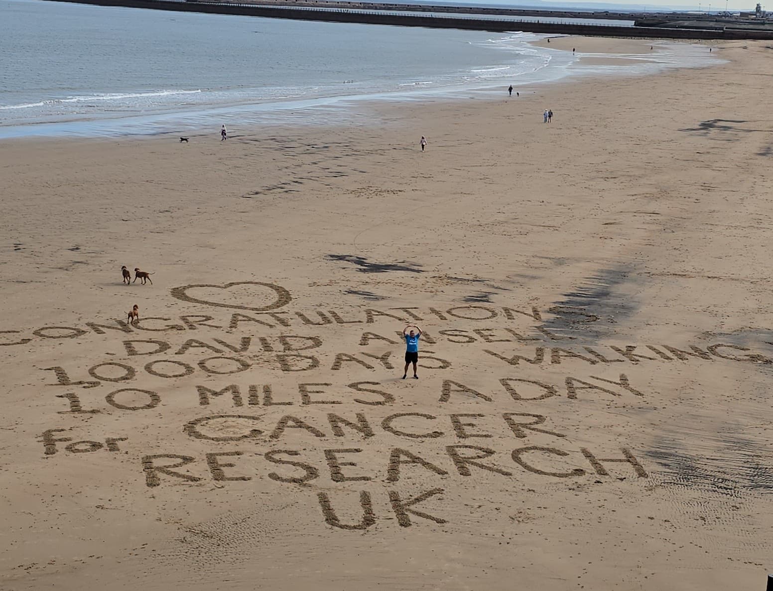 Sunderland’s Walking Soldier Completes 1,000-Day Challenge for Cancer Research UK