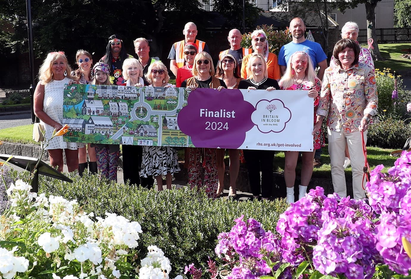 Washington Village Triumphs as Britain in Bloom’s Best Village for 2024
