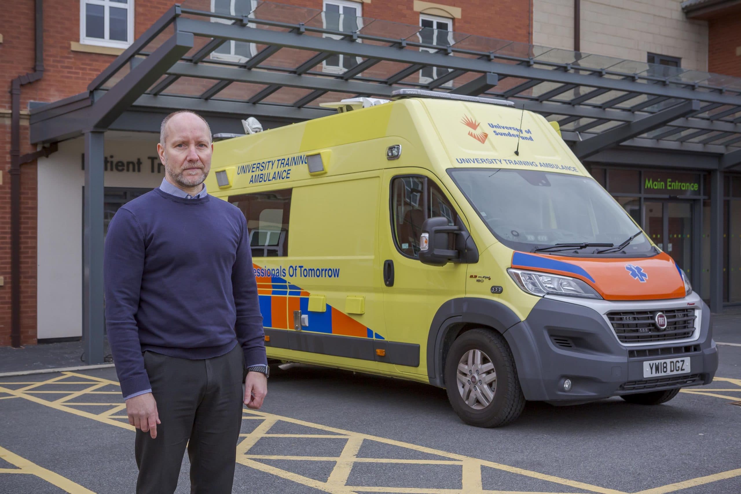 University Loans Vehicle and Equipment to North East Ambulance Service