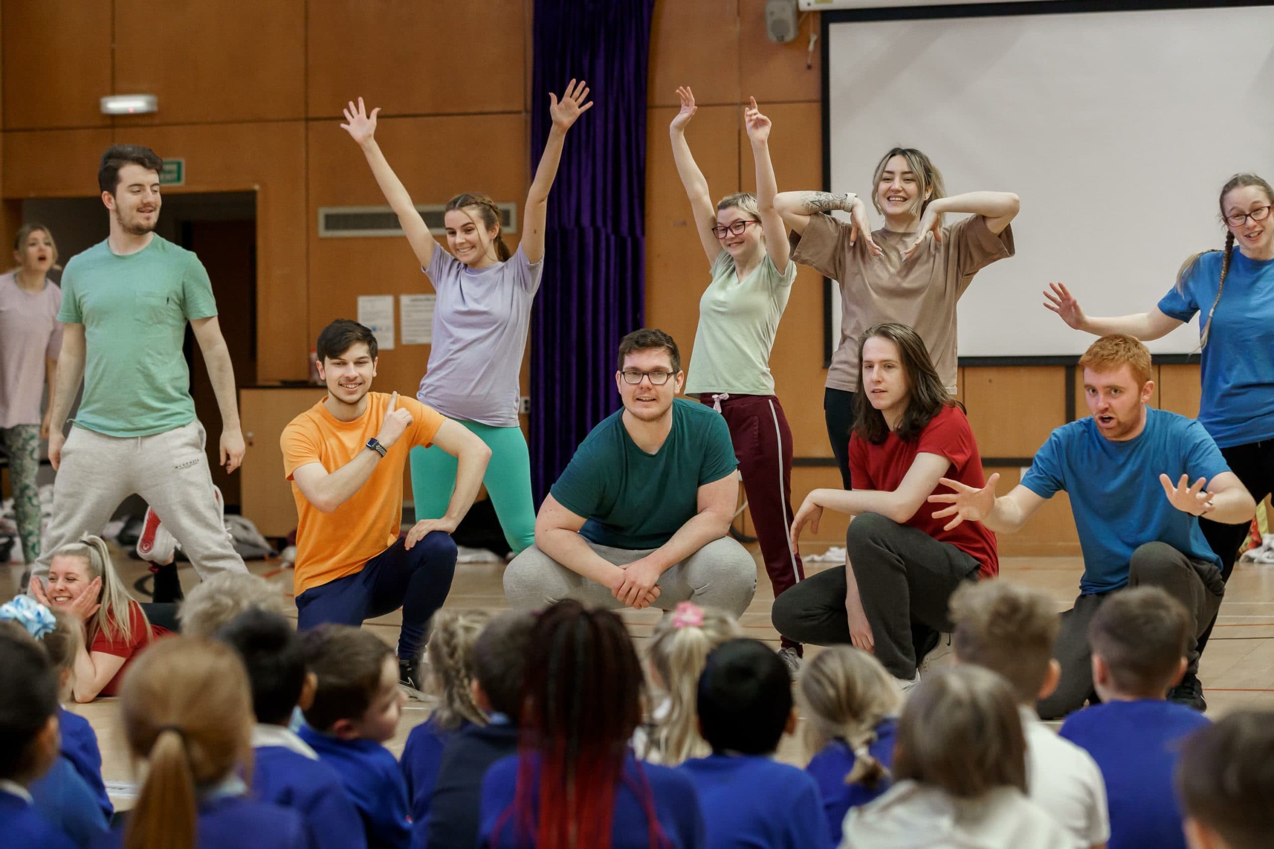 Students Use Performance Skills to Boost Children’s Health and Wellbeing