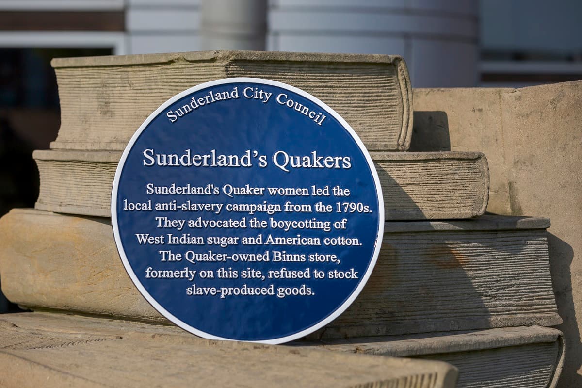 A Heritage Plaque To Highlight The Activism Of Sunderlandβs Quaker Women