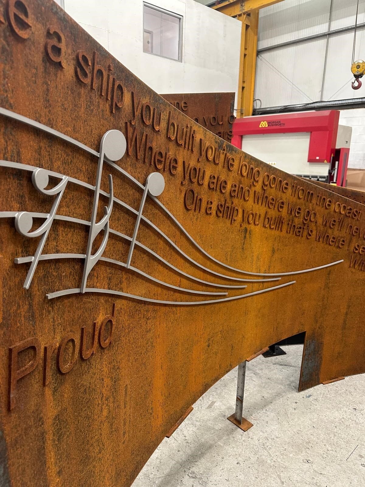 Lyrics of ‘Shipyards’ to Be Immortalised in Steel at Sunderland’s Roker Park
