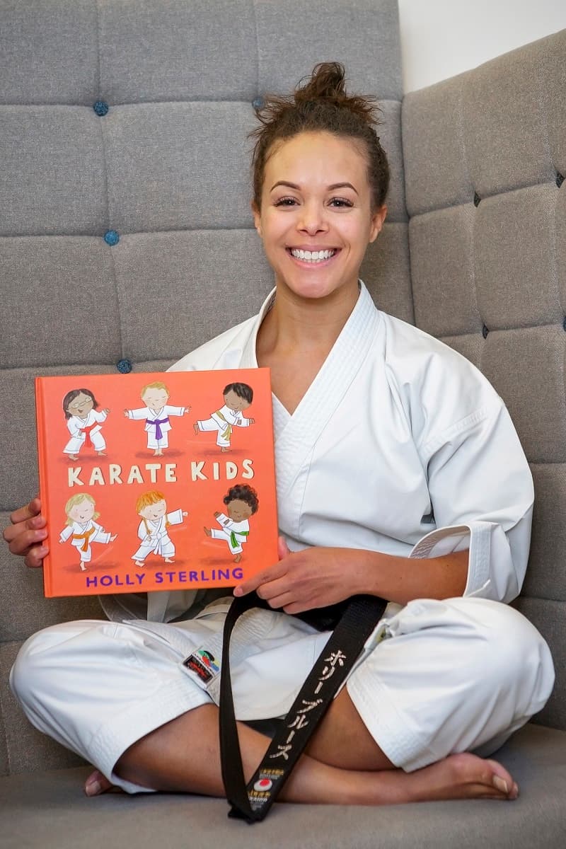 Holly Sterling Launches Her ‘Karate Kids’ Book
