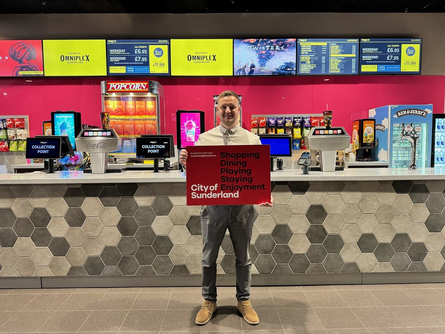 Omniplex Cinema Joins Sunderland Gift Card Scheme: The Perfect Present for Movie Lovers