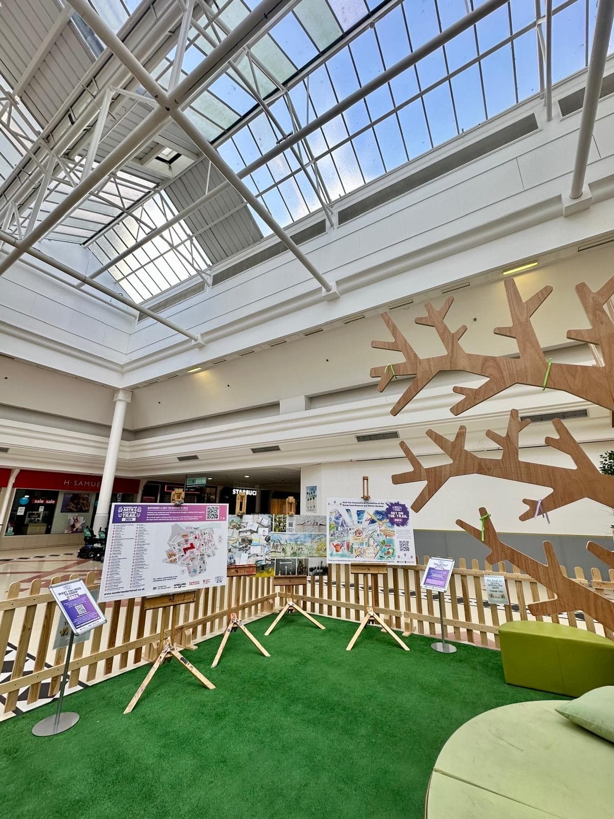 Discover Sunderland’s Art Scene with the GIANT Map at the Bridges