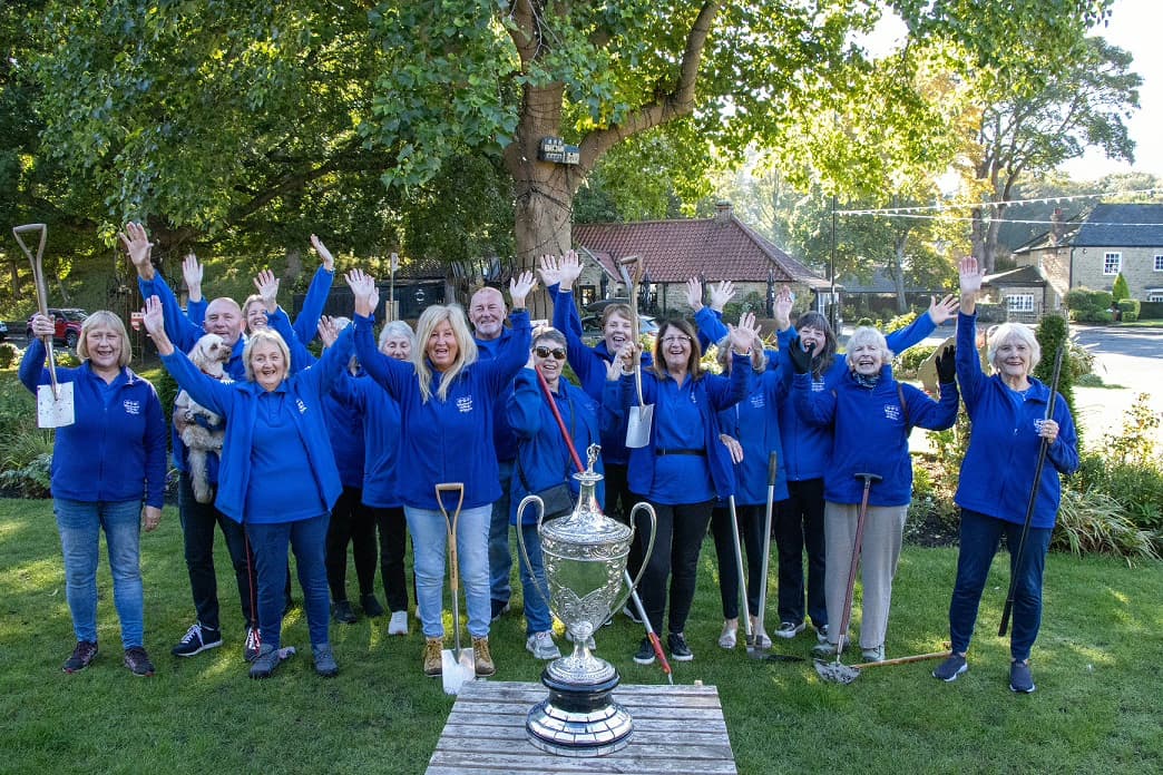 Washington Village Blossoms with Gold at Northumbria in Bloom