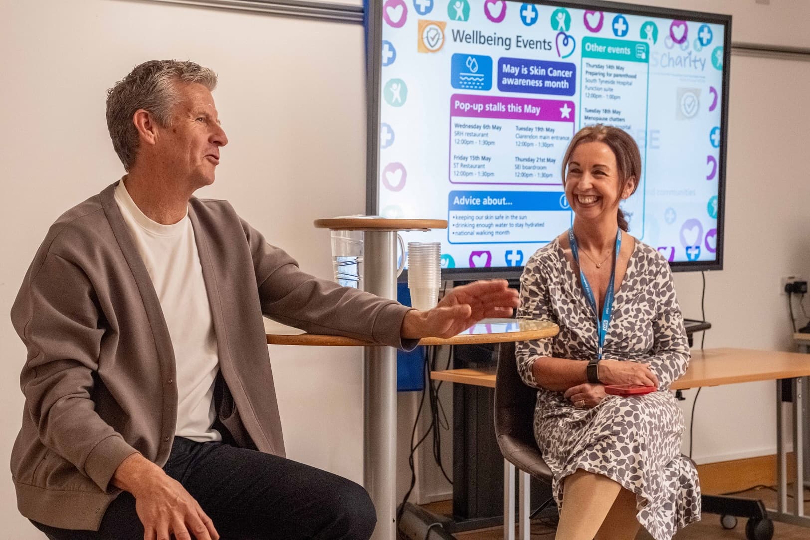 Steve Cram Inspires NHS Staff Ahead of Sunderland City Runs