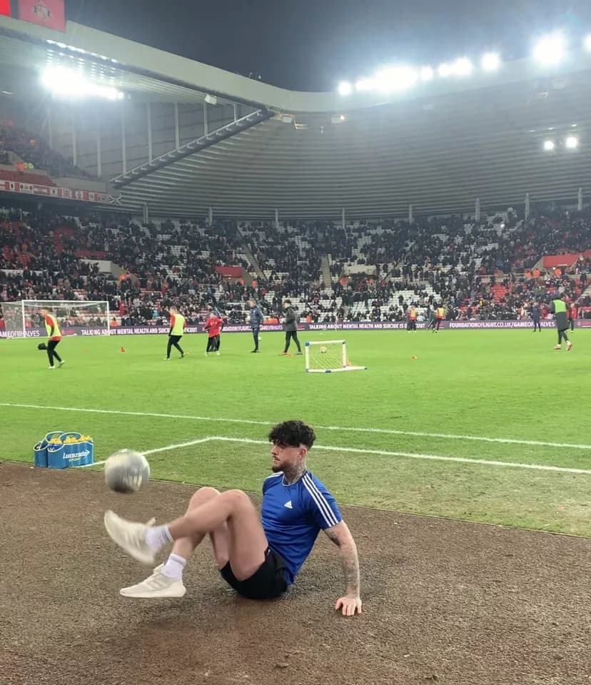 Jay Rosa: Dazzling Football Freestyler on a Mission for Mental Health