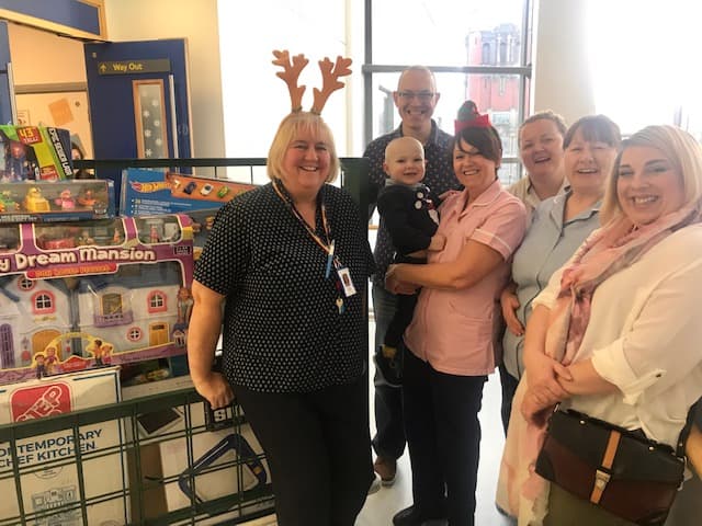 Sunderland Family Give Special Christmas Donation to Children’s Hospital