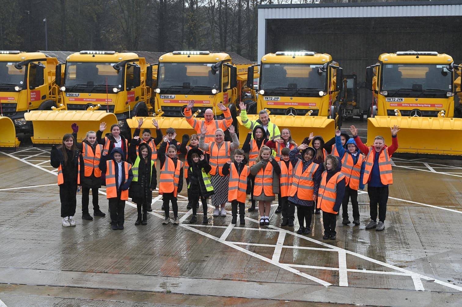 Sunderland’s Gritters Get a Cool Makeover Thanks to Local Schoolkids