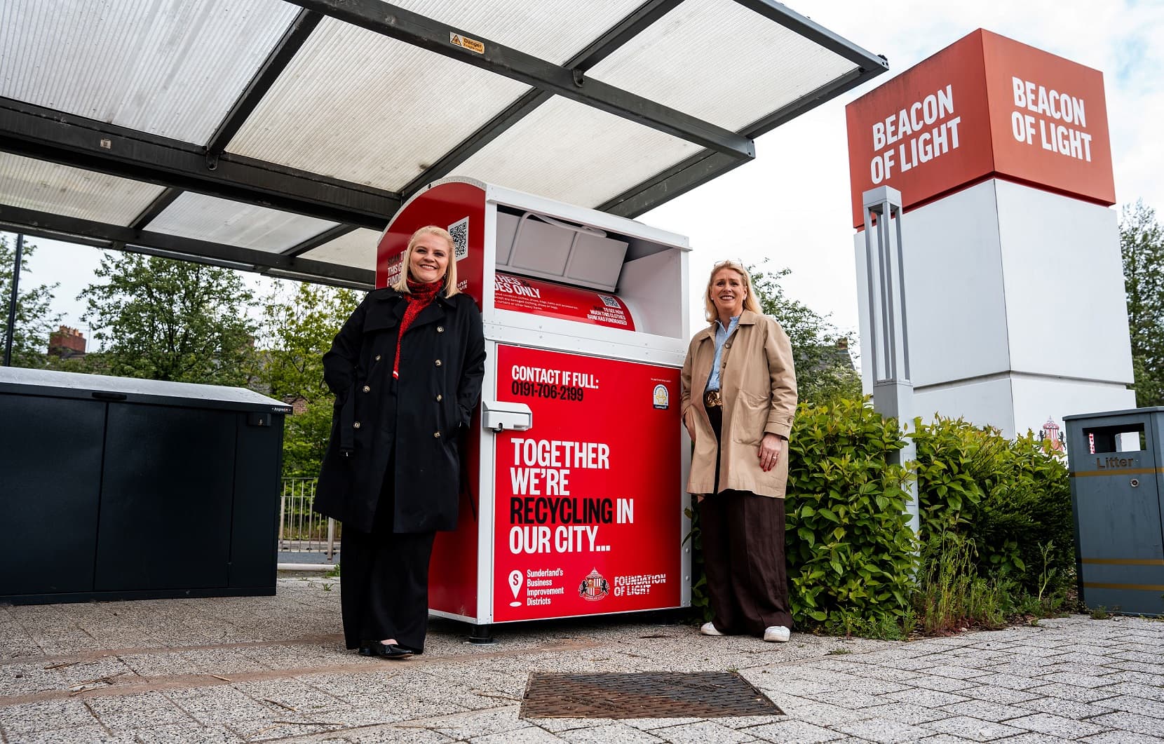 New Sunderland Clothing Recycling Scheme to Support Foundation of Light