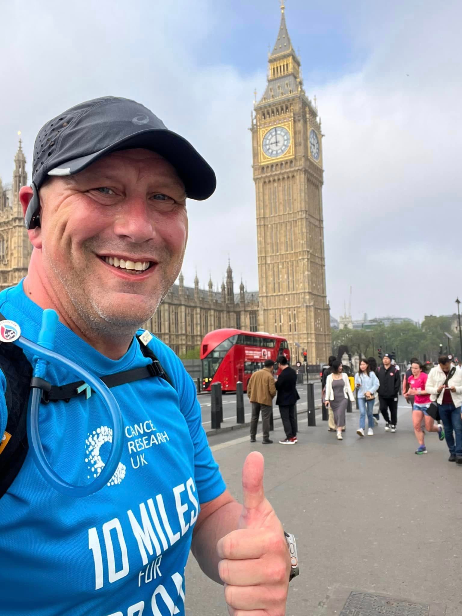 David Ansell Reaches 500 Days in Remarkable 1000-Day Walk for Cancer Research