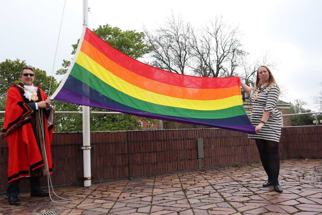 Sunderland Mayor Raises The Rainbow Flag In Solidarity With Sexual & Gender Diversity