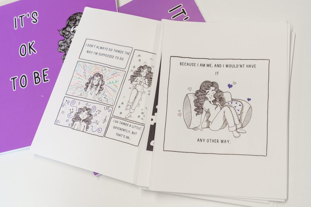 Celebrating International Women's Day with Lauren Osborne's graphic novel on neurodiversity