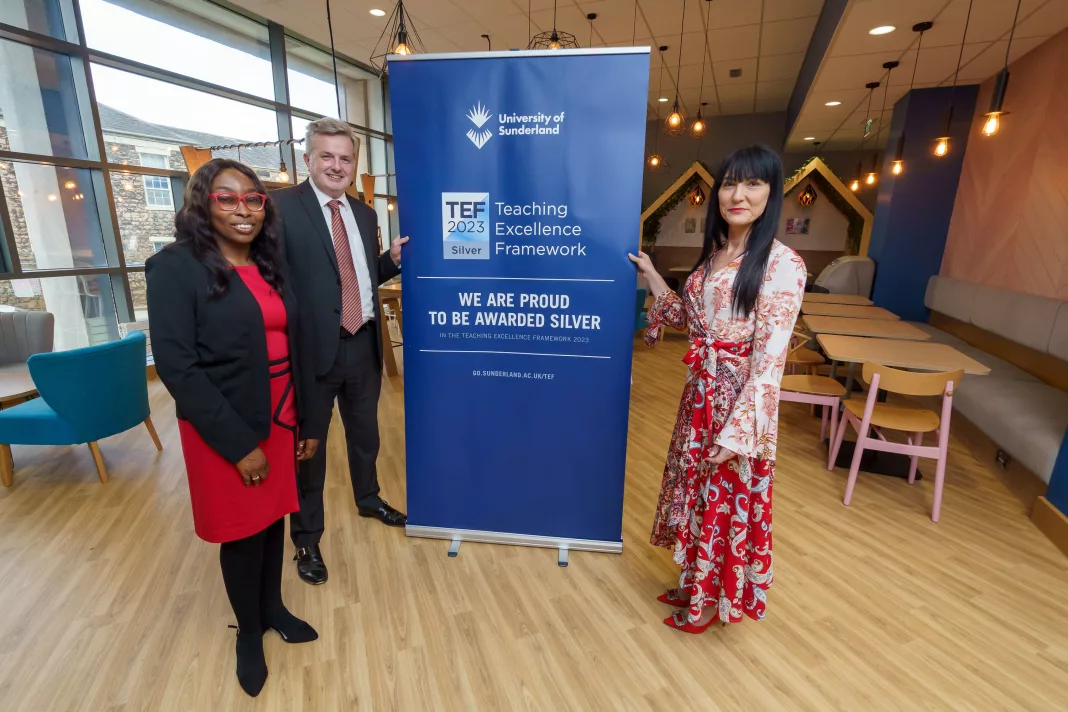 University of Sunderland Earns Silver Accolade in Teaching Excellence Framework