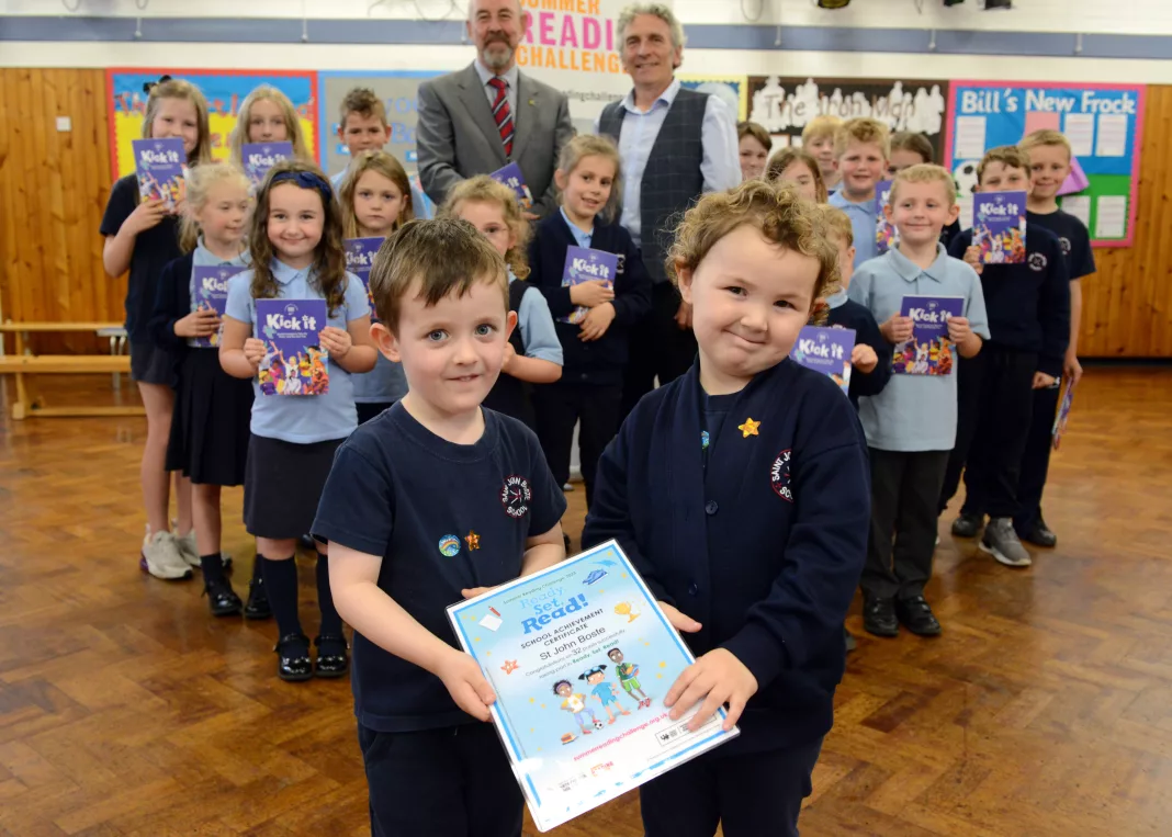 St. John Boste Primary School Triumphs in the 2023 Summer Reading Challenge