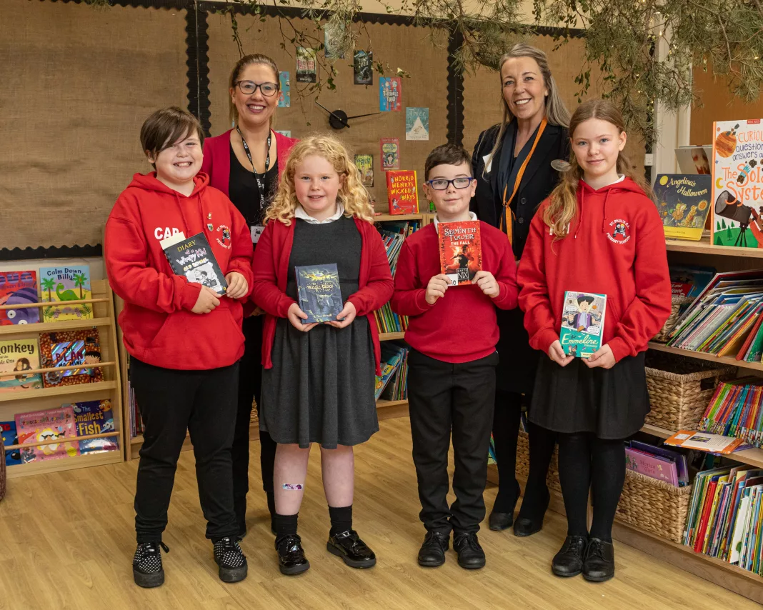Bellway Boosts Reading: St Paul’s CE Primary School Embraces New Library
